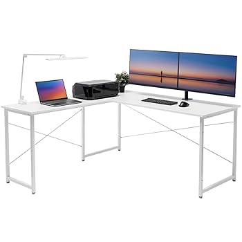 Amazon | サンワダイレクト L字デスク パソコンデスク L字